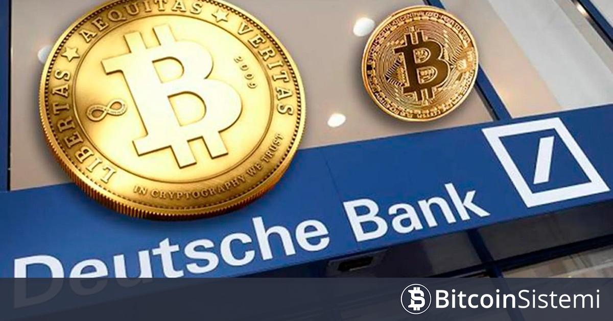 Almanya’nın En Büyük Bankası Deutsche Bank’tan Ultra Boğa Bitcoin Raporu Geldi!
