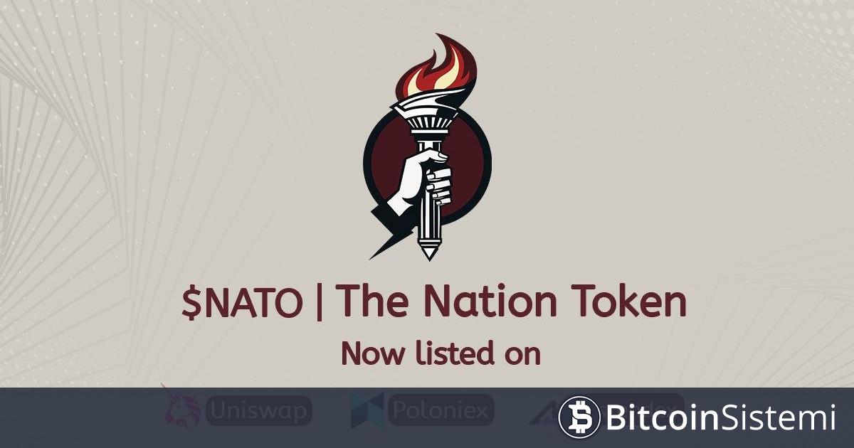 Nation Token ($NATO), Üssünde 1 Milyon Kullanıcıya Yapılan Tarihi Airdrop’un Ardından Resmen Başlatıldı