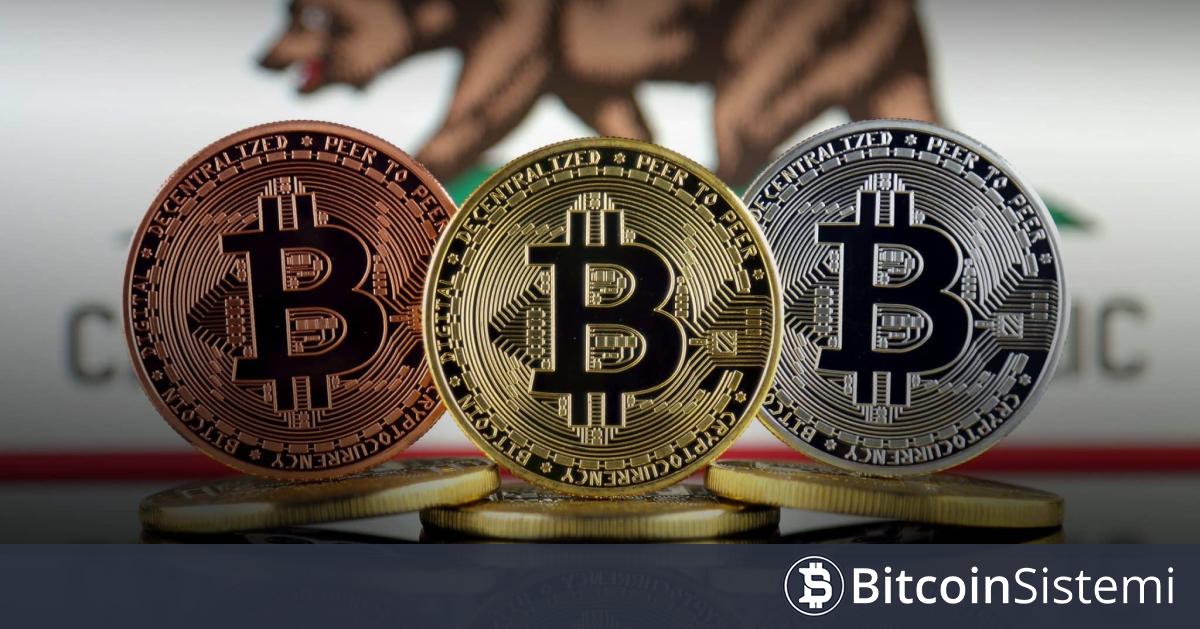 ABD’nin En Büyük Eyaleti Kaliforniya’dan Olumlu Bitcoin Adımı Geldi!