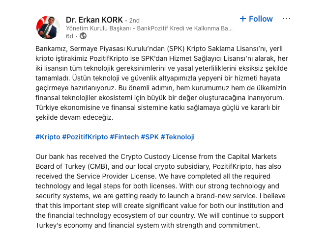 Cryptocurrencies, Banks, Turkey, Policy