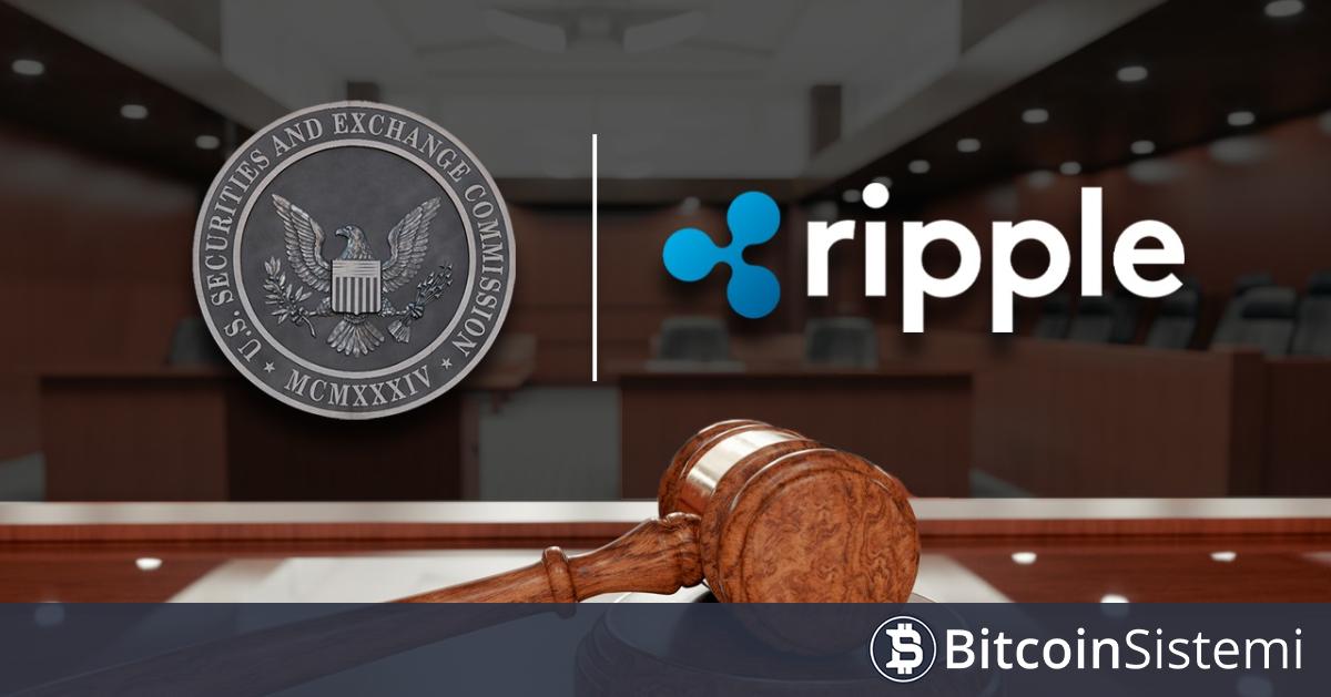 SEC, Ripple (XRP) Davasında Sunulan “Acil Delil” Başvurusuna Yanıt Verdi!