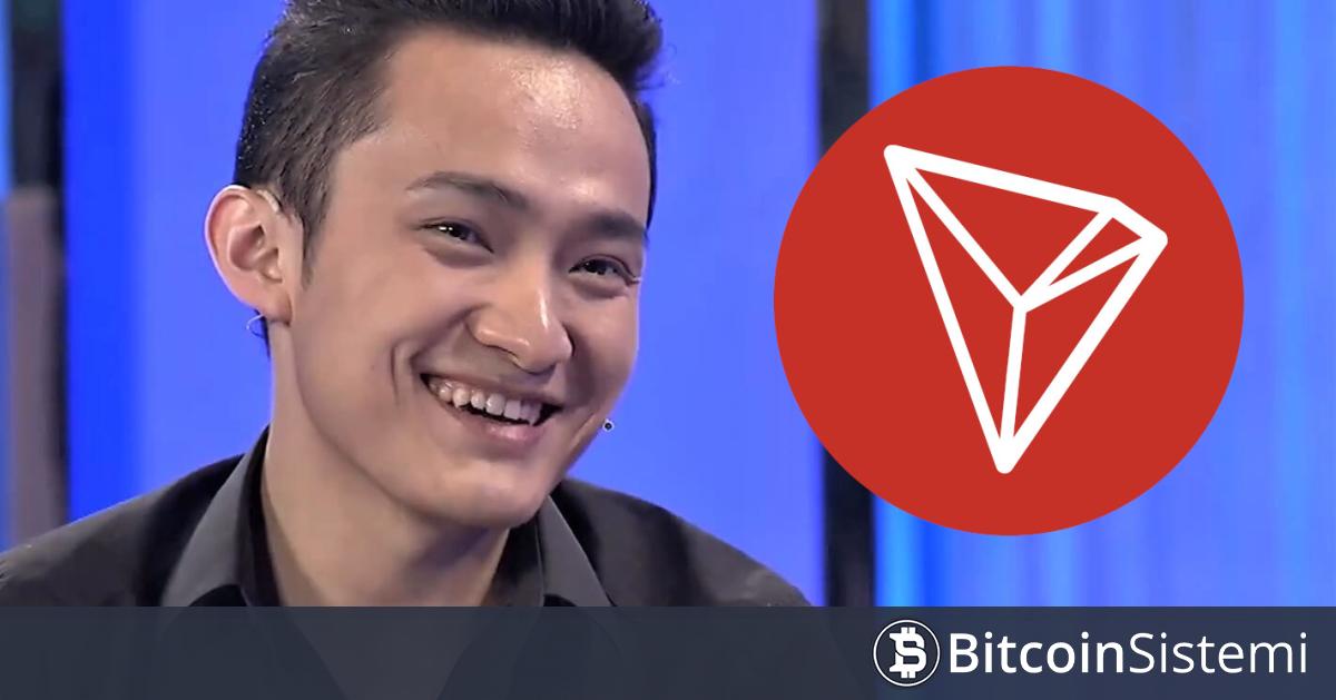 Tron Kurucusu Justin Sun, TRX Fiyatıyla İlgili Tüm Zamanların En Yüksek Fiyat Seviyesi Rekoru İddiasında Bulundu! İşte Beklediği Tarih