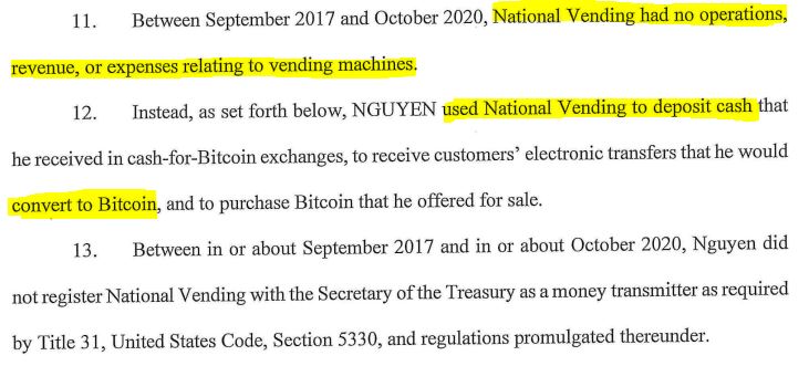 “Sorgusuz sualsiz” Bitcoin bozdurma hizmeti veren kişiye altı yıl hapis