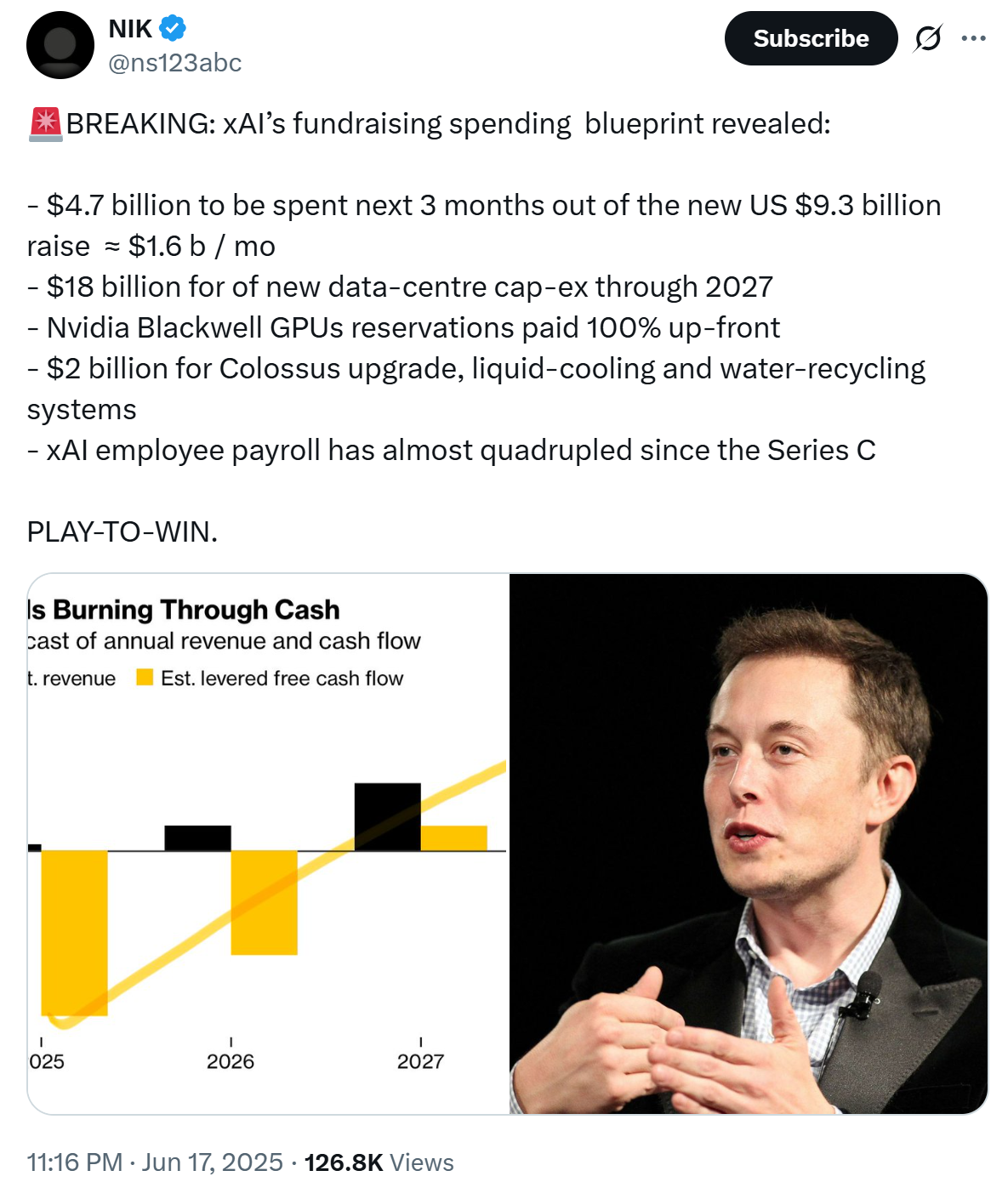 Elon Musk’ın xAI şirketi 10 milyar dolar yatırımla OpenAI’ye meydan okuyor