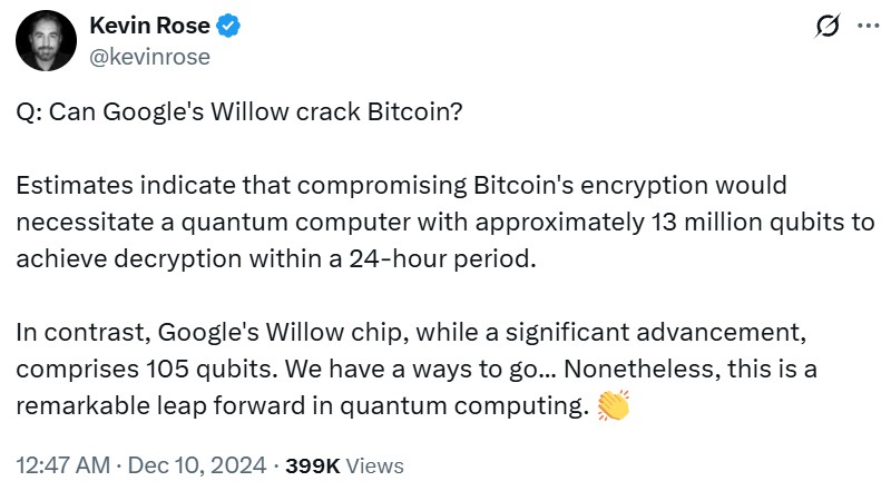 Kuantum bilişim ve yapay zeka birleşimi Bitcoin için görünmeyen tehdit