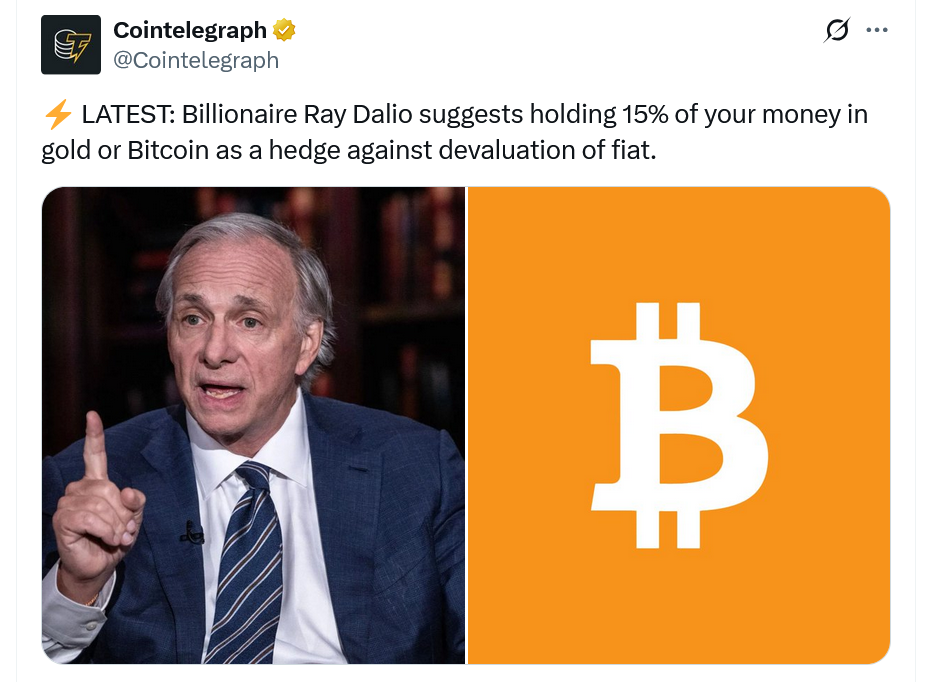 Milyarder fon yöneticisi Bitcoin ve altının portföydeki ideal ağırlığını açıkladı