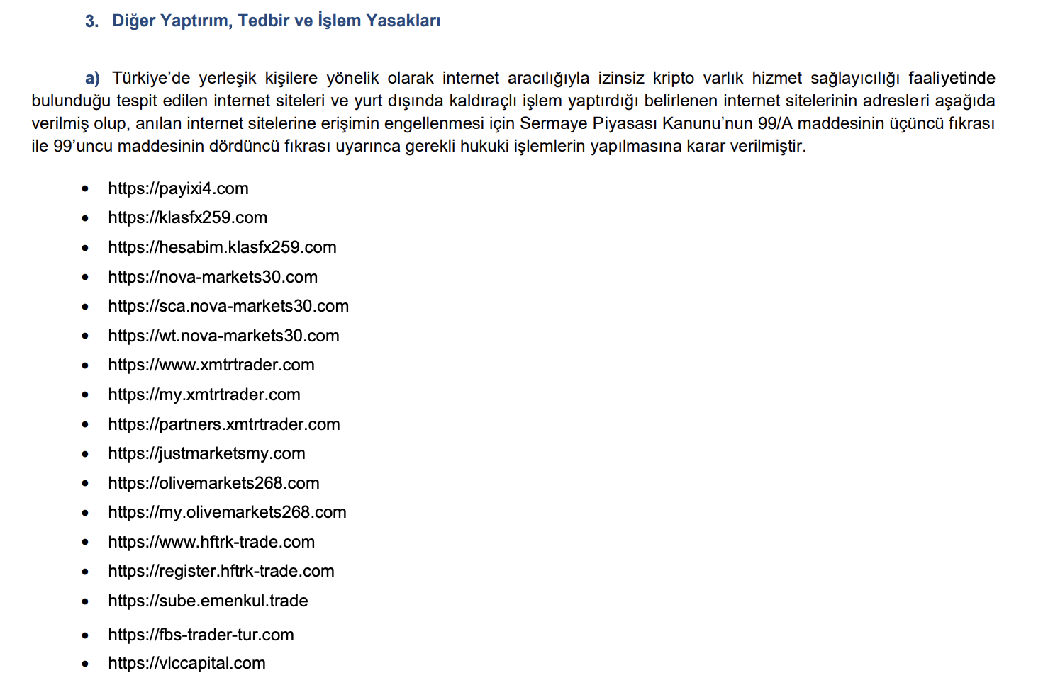 Sermaye Piyasası Kurulu, PancakeSwap dahil 46 kripto sitesine erişimi engelledi