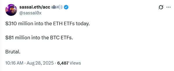 Ether ETF’leri Bitcoin’i ezip geçti, milyarlar Ethereum’a k