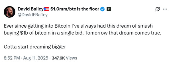 Trump’ın Bitcoin akıl hocasından 762 milyon dolarlık dev BTC hamlesi