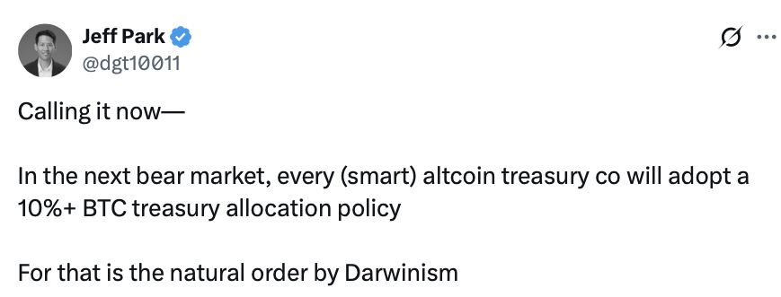 Başarısız altcoin’ler Bitcoin hazinelerini çöküşe sürüklüyor — David Bailey