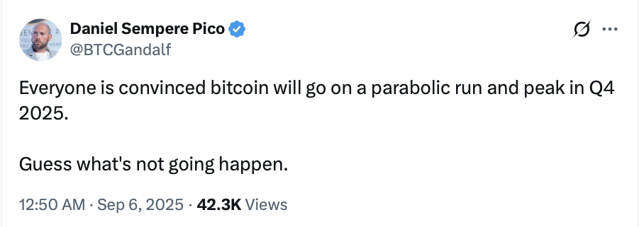 “Bitcoin bu yıl zirve yapacak” diyenler büyük yanılıyor olabilir — Analist