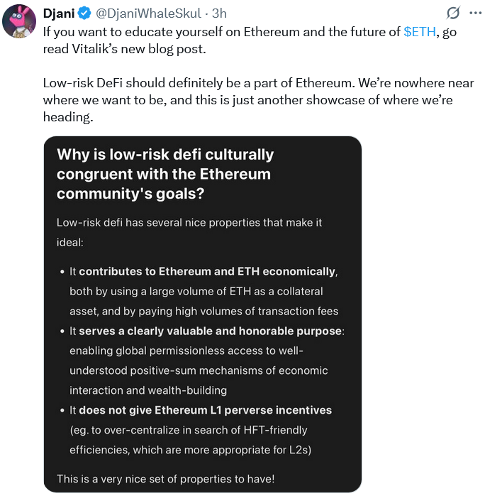 Düşük riskli DeFi, Ethereum için Google Arama etkisi yapabilir