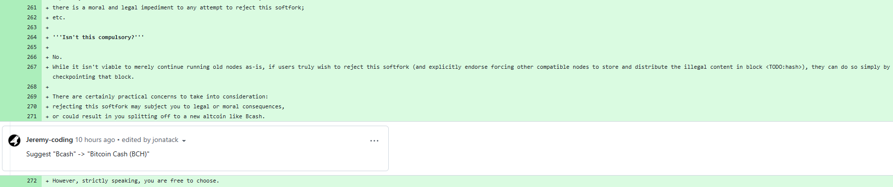 Bitcoin geliştiricilerinden şok öneri: “Çatallanmayı reddeden yargılansın!”