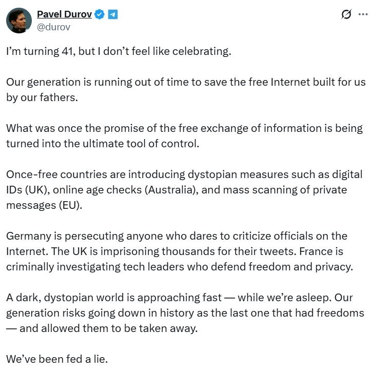 Özgür internet yok oluyor, distopik dünya kuruluyor