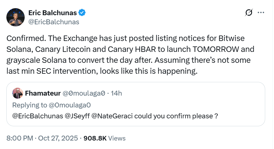 SOL ETF’leri 6 milyar dolar yatırım çekebilir