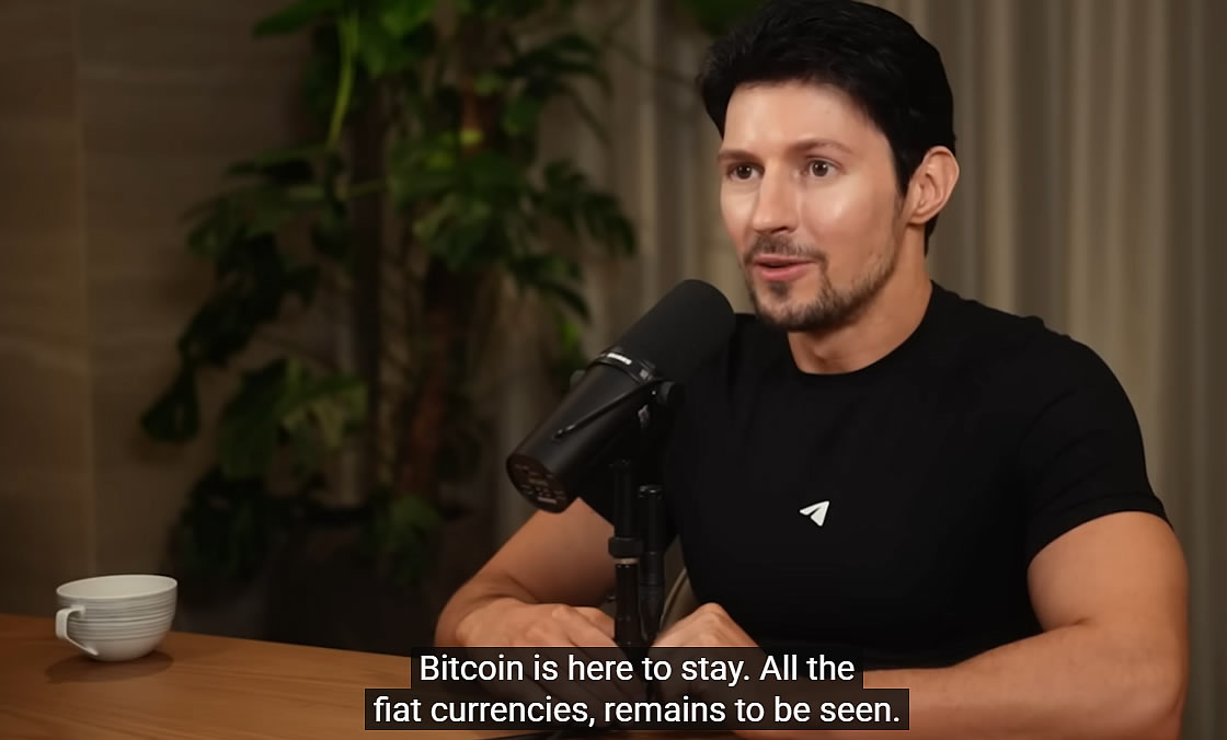 Telegram kurucusundan itiraf: “Bitcoin olmasa ayakta kalamazdım”