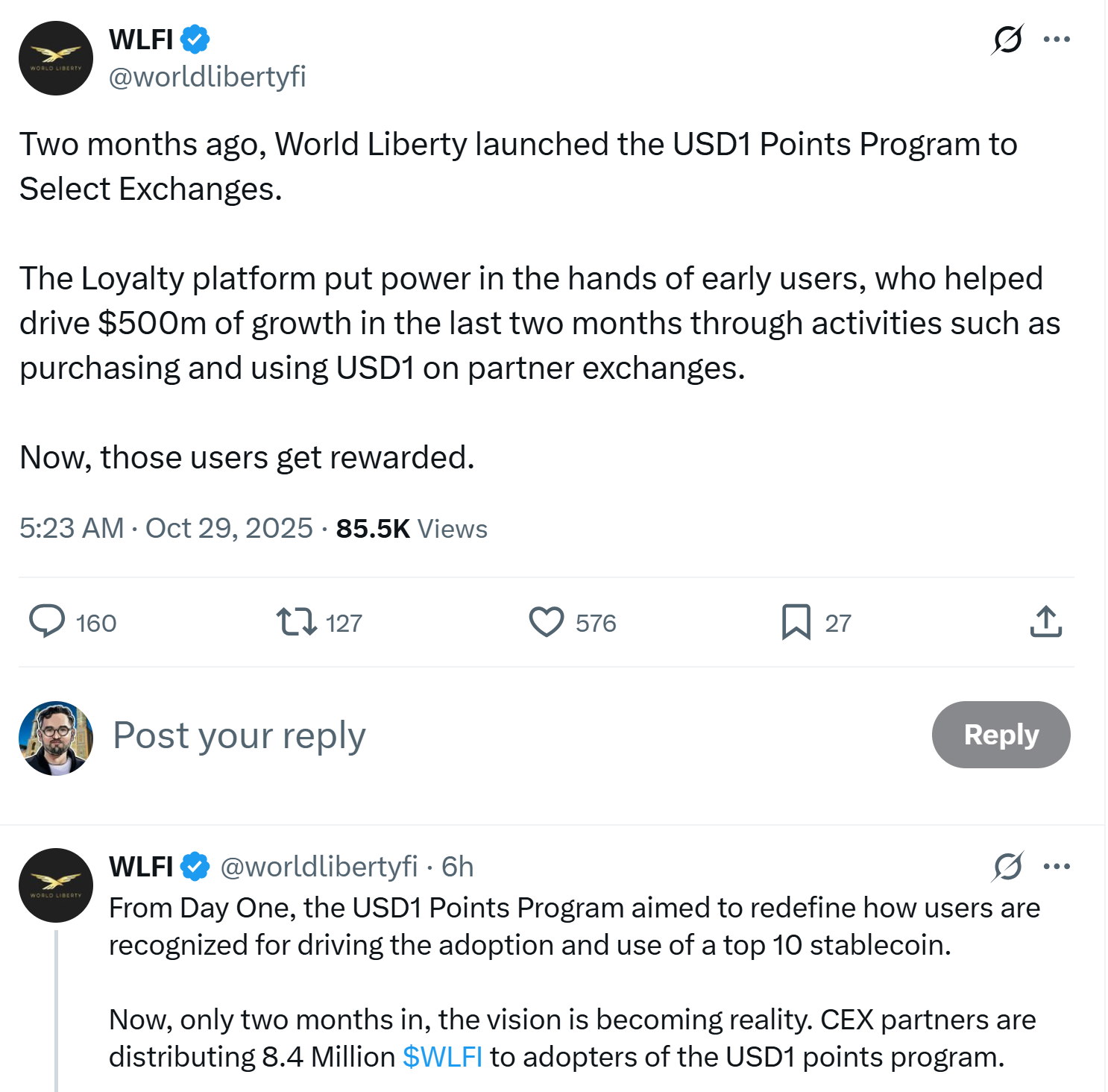 Trump destekli World Liberty’den 1,2 milyon dolarlık WLFI airdrop’u