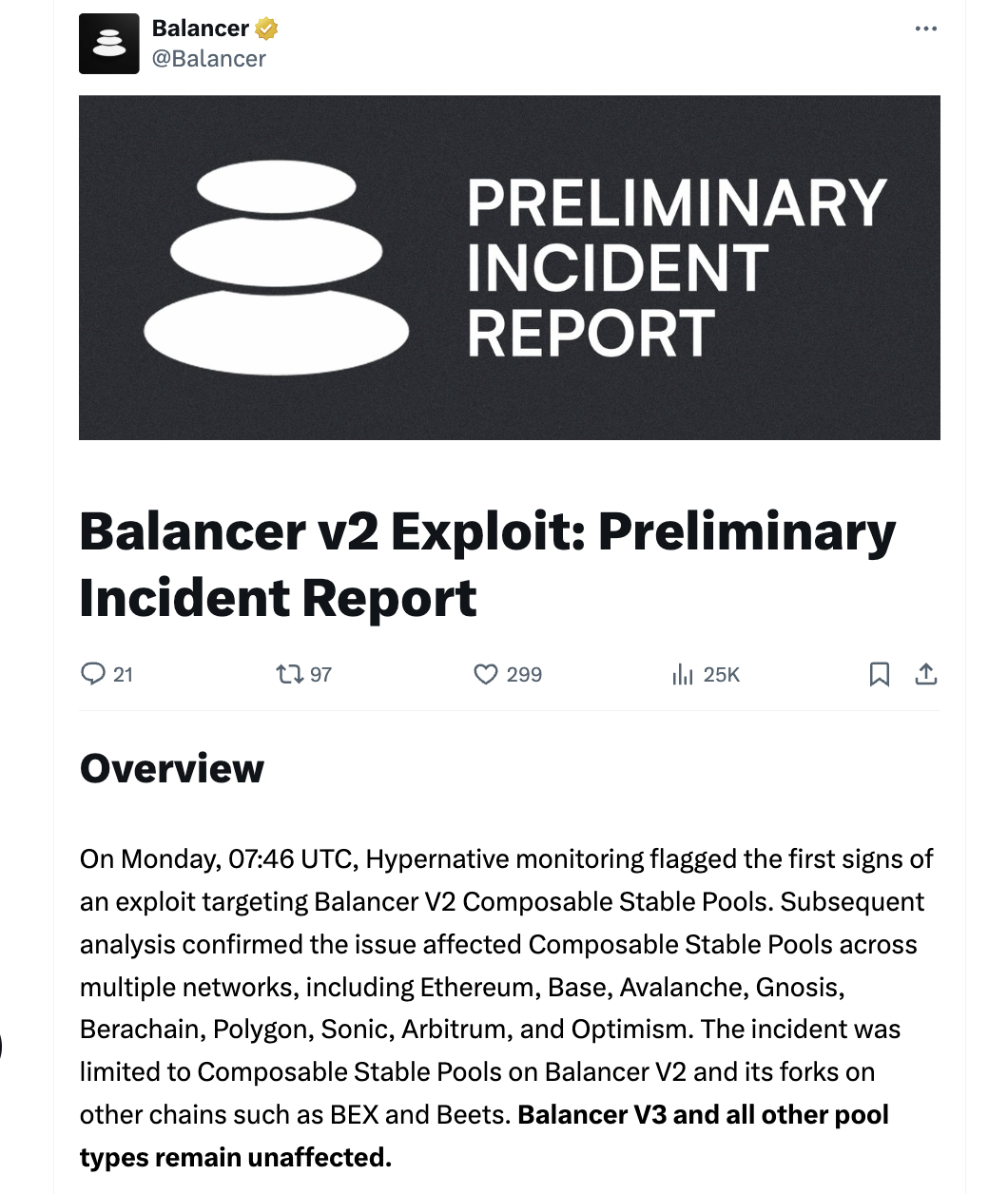 116 milyon doların buhar olduğu Balancer saldırısının detayları şoke etti