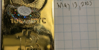 10 milyon dolarlık fiziksel Bitcoin külçesi 13 yıl sonra dijital cüzdana aktarıldı