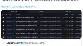 14 yıllık uykusundan uyanan Bitcoin balinası 4,7 milyar dolarlık BTC transfer etti