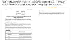 20 binden fazla BTC sahibi Metaplanet’ten küresel büyüme hamlesi