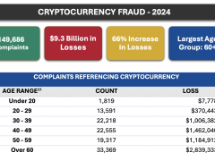 2024’te kripto dolandırıcılık kayıpları 9,3 milyar dolara ulaştı — FBI