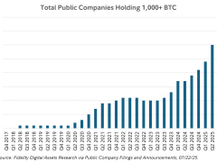 35 halka açık şirket 1.000 BTC barajını aştı
