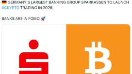 Alman bankacılık devi kripto alım satım hizmeti sunmaya hazırlanıyor