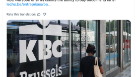 Belçikalı banka bireysel müşterilerine Bitcoin ve Ether sunacak