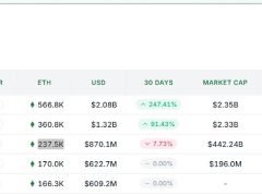 BitMine 2 milyar dolarlık Ether alımıyla en büyük kurumsal ETH sahibi oldu