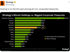 Bitcoin balinası 80 milyar dolarlık hazinesiyle Microsoft ve Apple’ı geçti