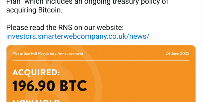 Bitcoin biriktirmeye başlayan web tasarımı firmasına yatırım yağdı