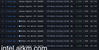 Bitcoin satışları Ether ve altcoin’lere akıyor