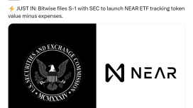 Bitwise, NEAR için spot ETF başvurusunu SEC’ye sundu