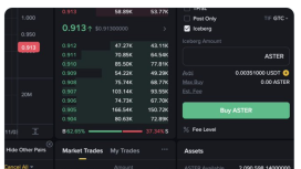 CZ’nin 2,5 milyon dolarlık alımı Aster fiyatını yüzde 30 yükseltti