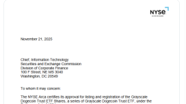 Dogecoin ve XRP ETF’lerine yeşil ışık yakıldı ve piyasa hareketlendi