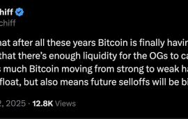 Erken dönem Bitcoin sahiplerinin kısa vadecilere satması fiyatı düşürebilir