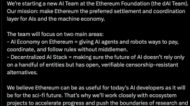 Ethereum’dan sürpriz AI hamlesi: Devrim niteliğinde ERC-8004 önerisi