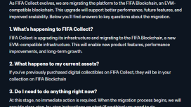 FIFA, NFT koleksiyonu için kendi blockchain ağını başlatıyor