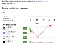 Finans hizmetleri devi Solana işlemlerini platformuna ekledi