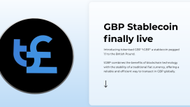 İngiliz sterlinine endeksli tGBP stablecoin piyasaya sürüldü