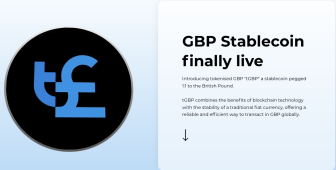İngiliz sterlinine endeksli tGBP stablecoin piyasaya sürüldü