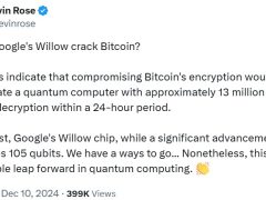 Kuantum bilişim ve yapay zeka birleşimi Bitcoin için görünmeyen tehdit