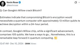 Kuantum bilişim ve yapay zeka birleşimi Bitcoin için görünmeyen tehdit
