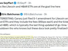 Litecoin ve HBAR ETF için geri sayım: Piyasada yeni ralli beklentisi