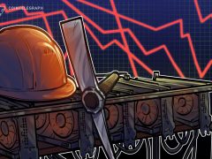 Madenciler artan hashrate ile mücadele ederken aylık Bitcoin üretimi düşüyor