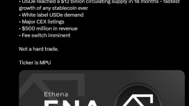 Mega Matrix’ten büyük iddia: “Ethena, Circle’ı 6’ya katlayabilir”