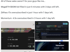 MetaETH, zkPass ve Momentum’a bireysel yatırımcıdan milyar dolarlık talep