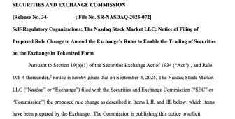 Nasdaq’tan tarihi hamle: Tokenleştirilmiş hisselerin borsaya geliyor