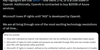 OpenAI artık Microsoft’un en büyük ortağı